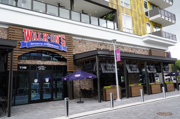 Walk-On's Sports Bistreaux at Midtown Tampa will open in June.
